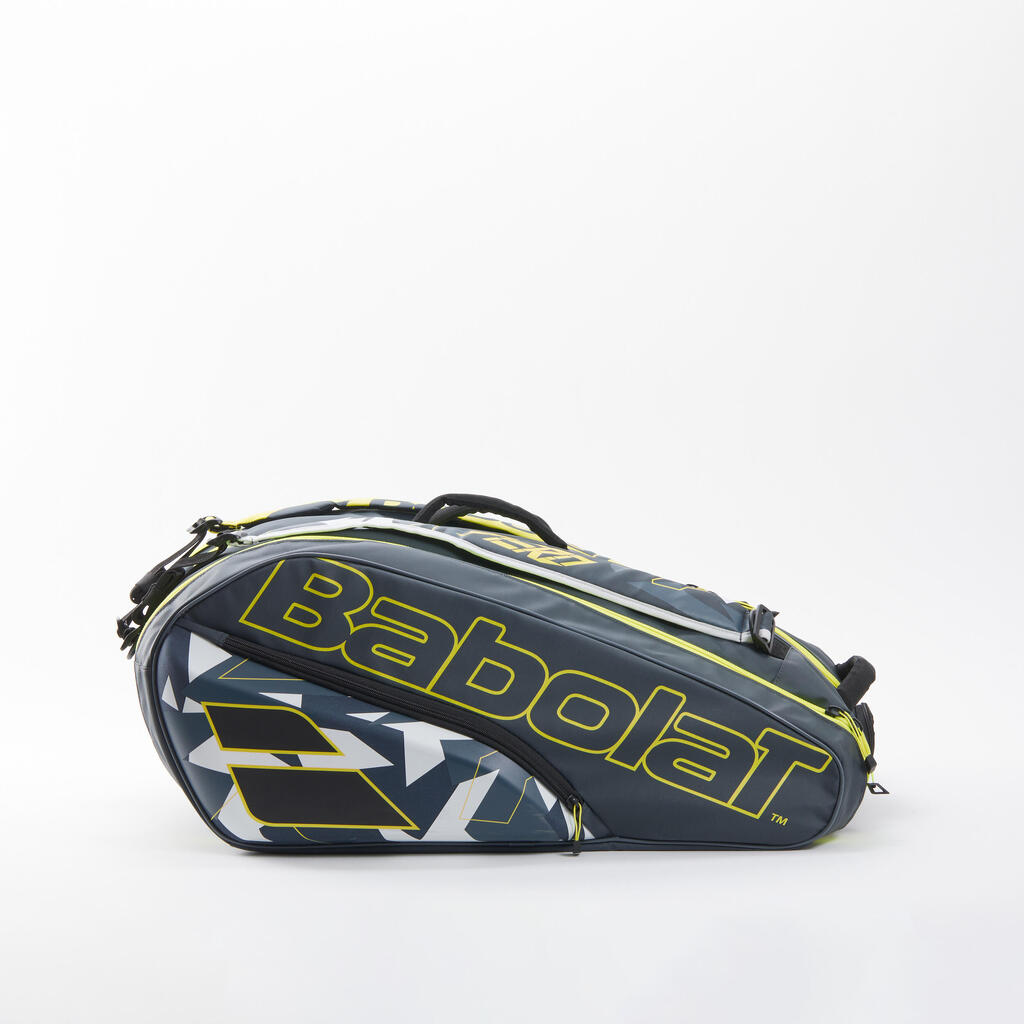 Tennis Bag Thermobag RH 12 Pure Aero 12 Rackets - Grey/Yellow